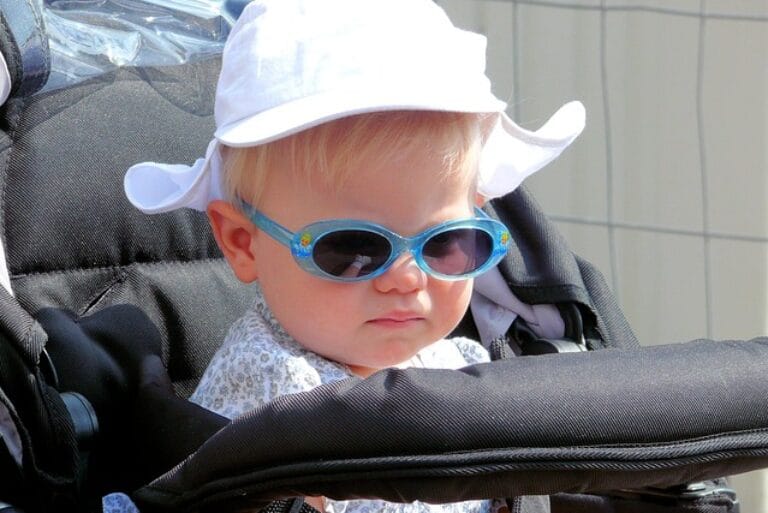 child, pram