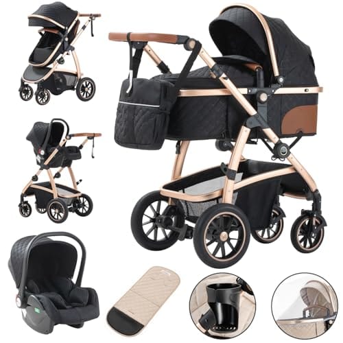Gcarebb 3 in 1 Prams: Ditch the Hassle and Embrace Style!