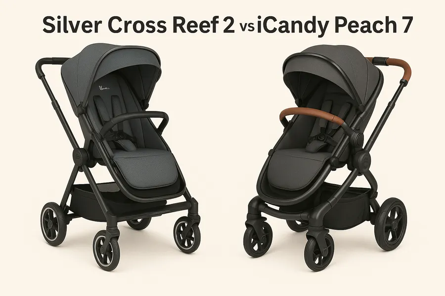 silver cross reef 2 vs icandy peach 7