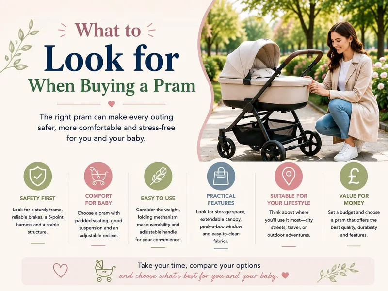 pram - features to consider