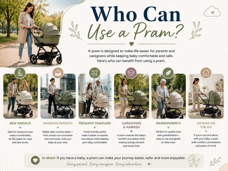 Pram, Pushchair, and Stroller: What’s the Difference?